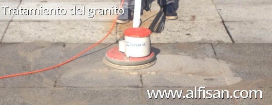 Empresa de limpieza granito en Madrid